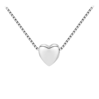 Necklace "Heart Simplicity"