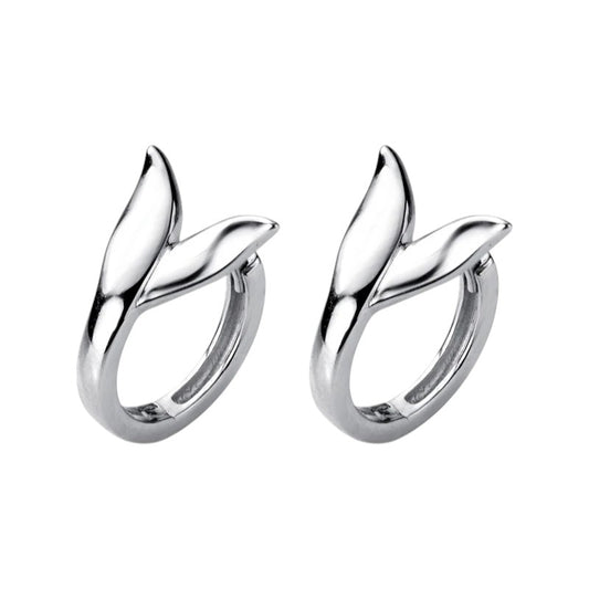 Earrings "Whale Tail"