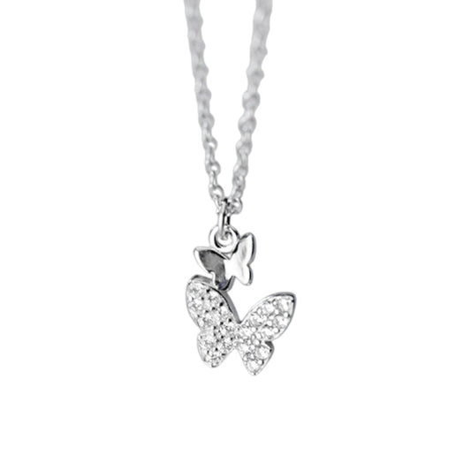 Necklace Sparkling Butterfly