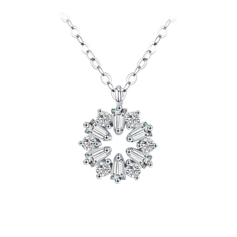 Necklace "Crystal Snowflake"