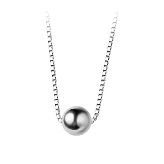 Necklace "Silver Sphere"