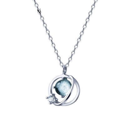 Necklace "Sky Sphere"