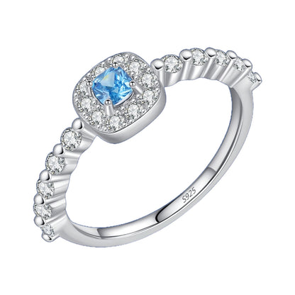 Ring "Sapphire Glow"