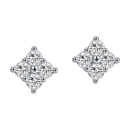 Earrings "Diamond Cluster"