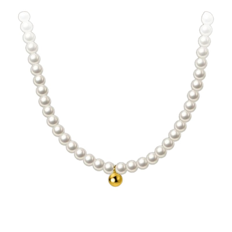 Golden Pearl Charm