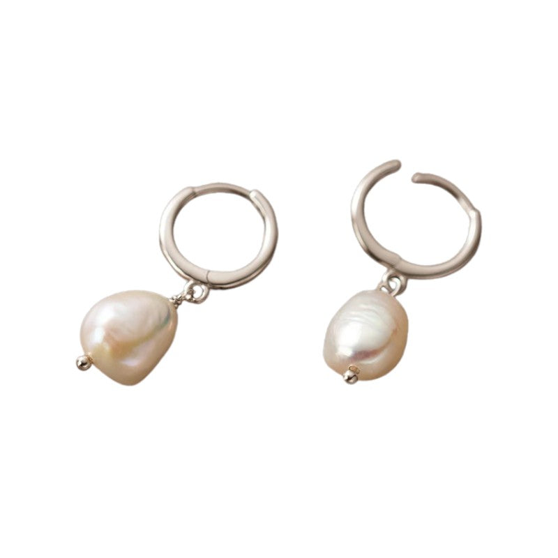 Earrings "Golden Pearl Drop"