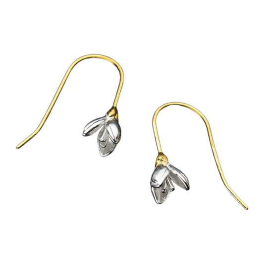 Earrings "Silver Bud"