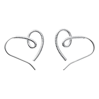 Earrings "Silver Heart"