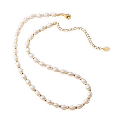 Necklace "Pearl Elegance"